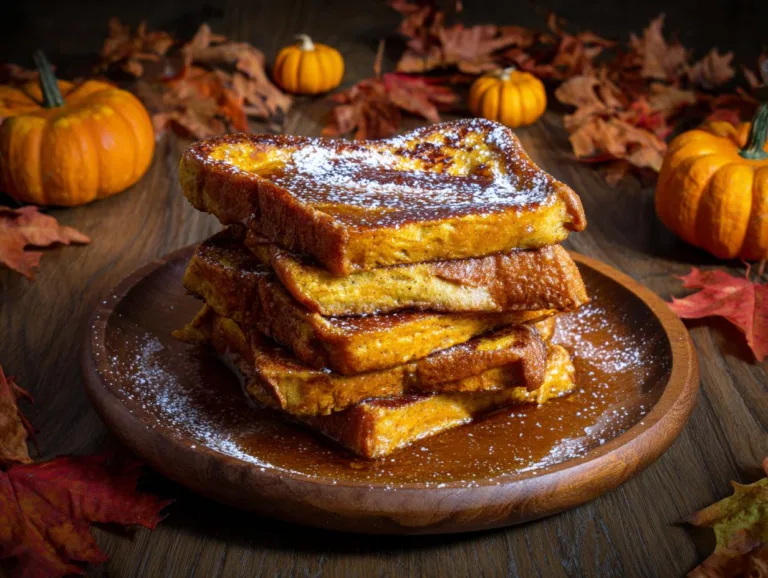 Fall Pumpkin French Toast