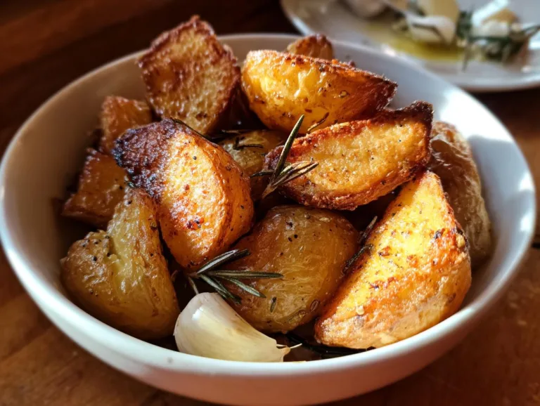 Garlic Roast Potatoes