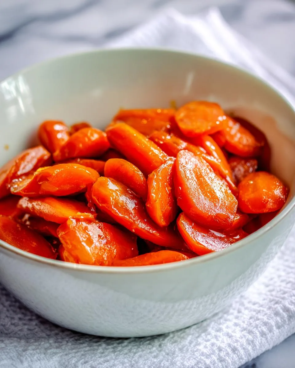 Glazed Carrots - detail 3