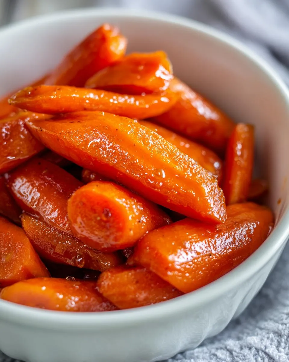 Glazed Carrots - detail 4