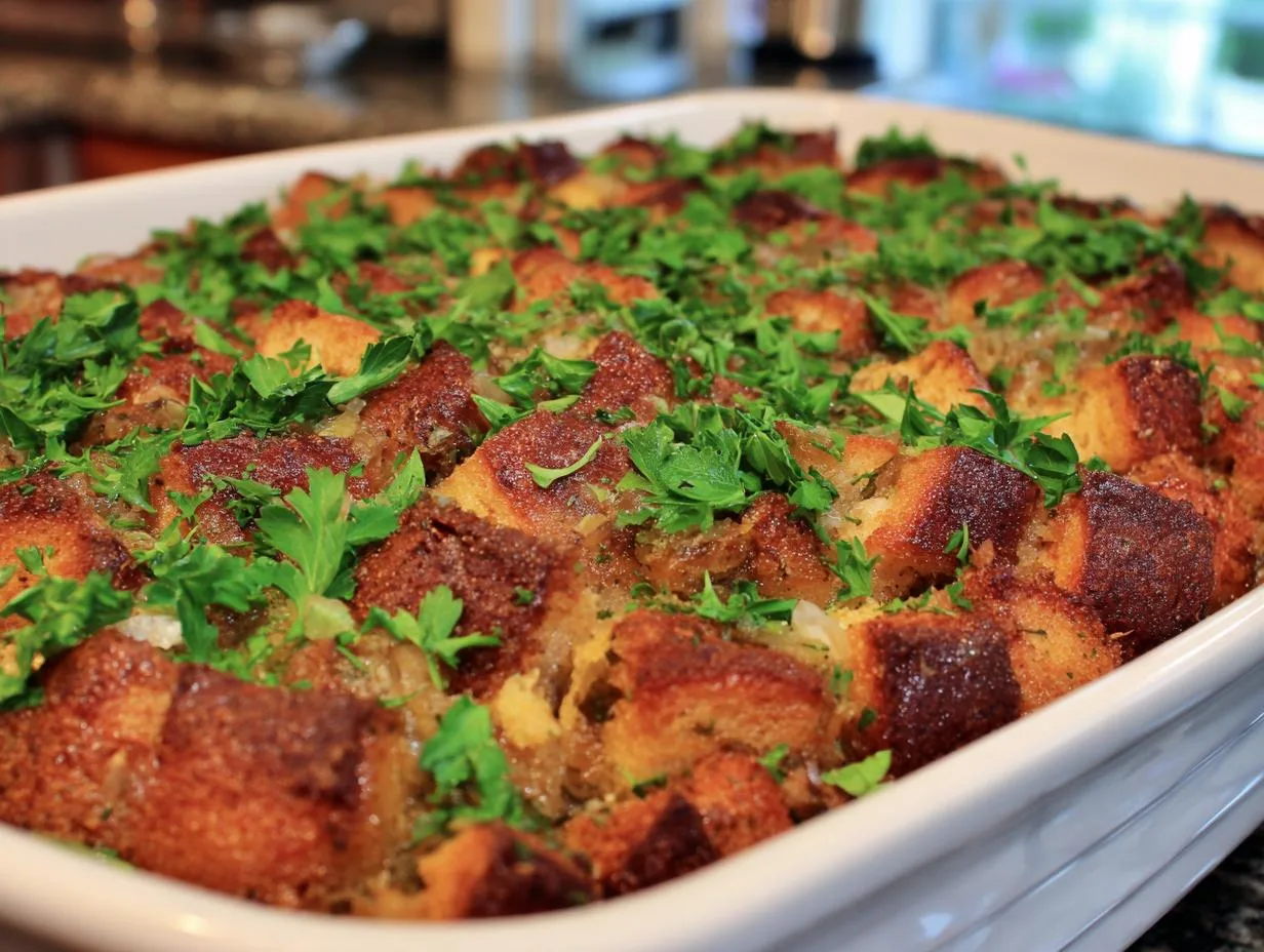 Grandma’s Thanksgiving Stuffing Recipe: Yearly Celebration