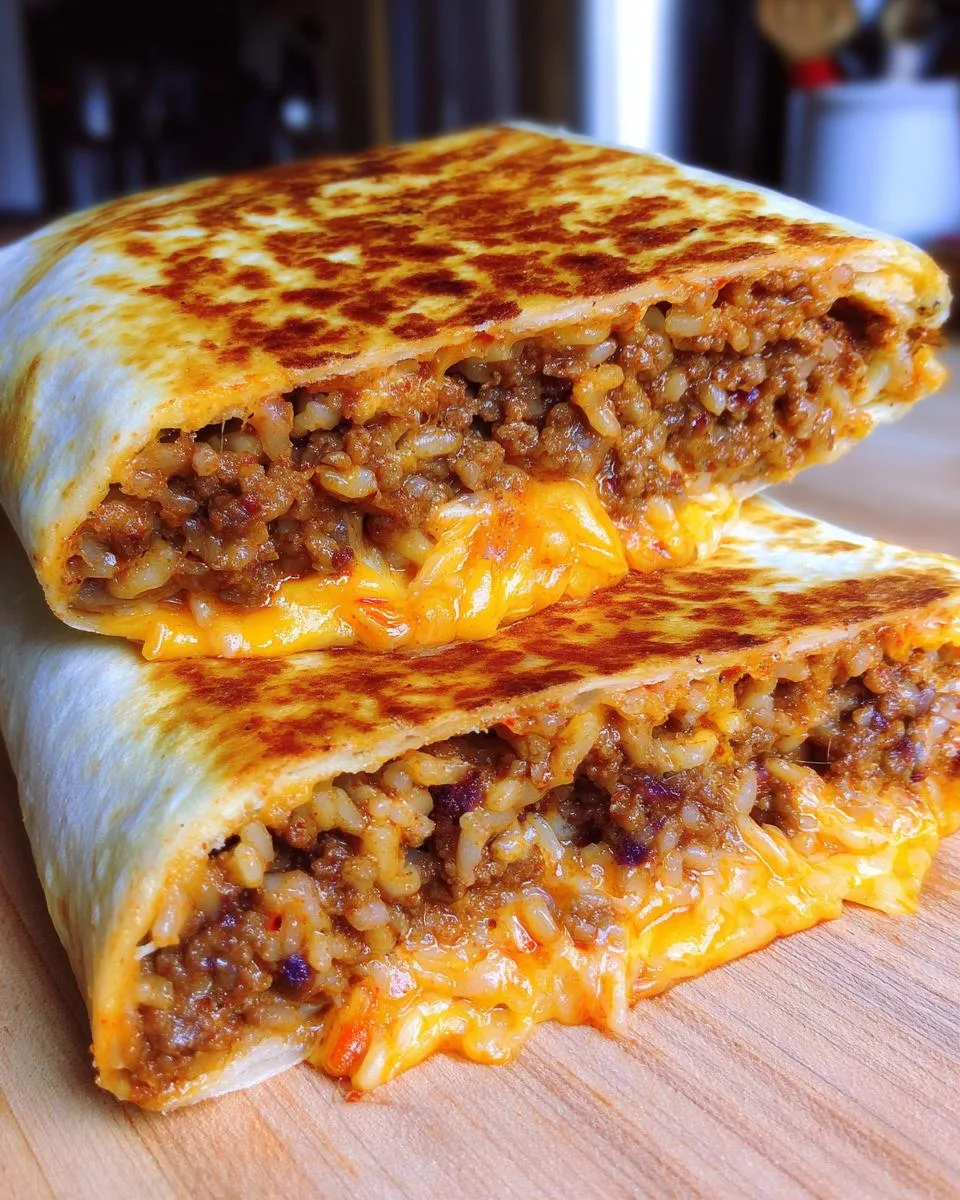 Grilled Cheese Burrito - detail 4