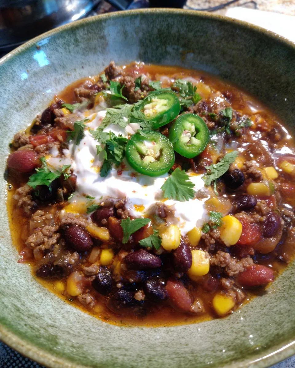High Protein Taco Soup - detail 3