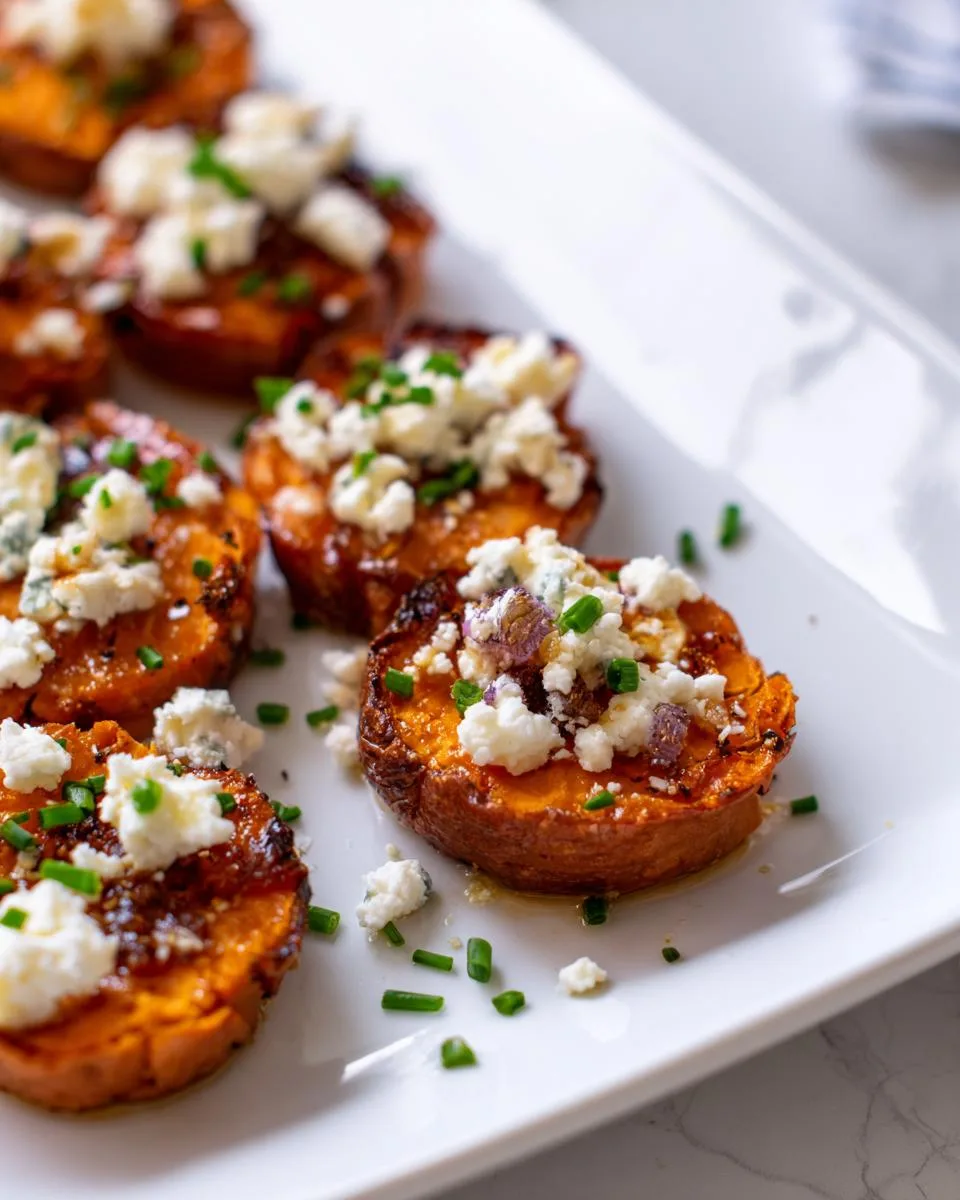 Honey Feta Sweet Potato Bites - detail 3