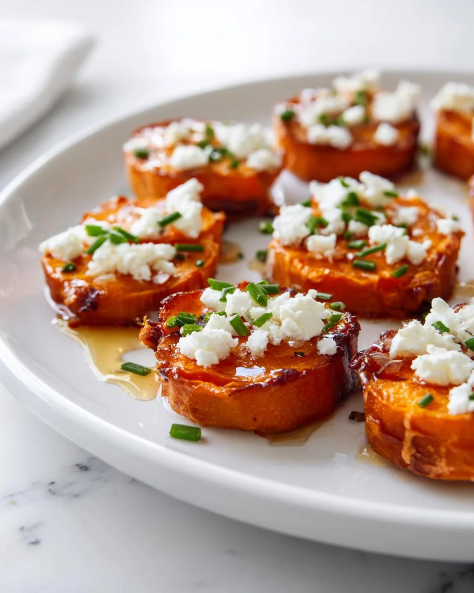 Honey Feta Sweet Potato Bites - detail 4