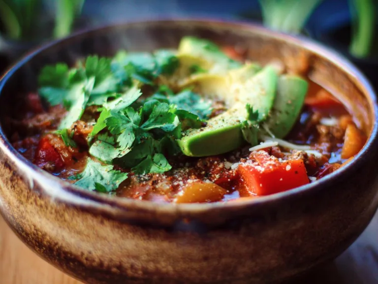 Keto Crockpot Taco Soup
