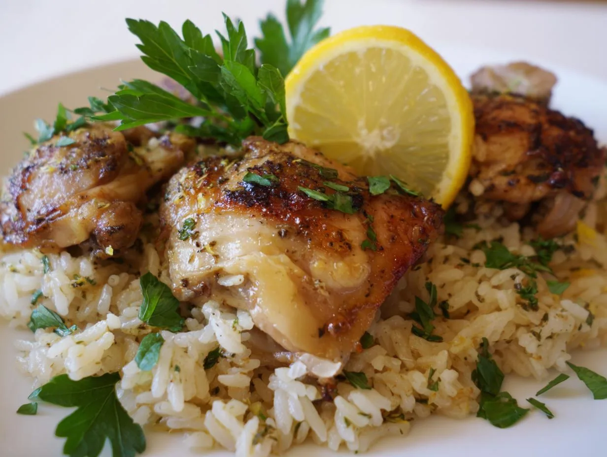 Lemon Herb Chicken and Rice: 4 Steps to Comforting Bliss