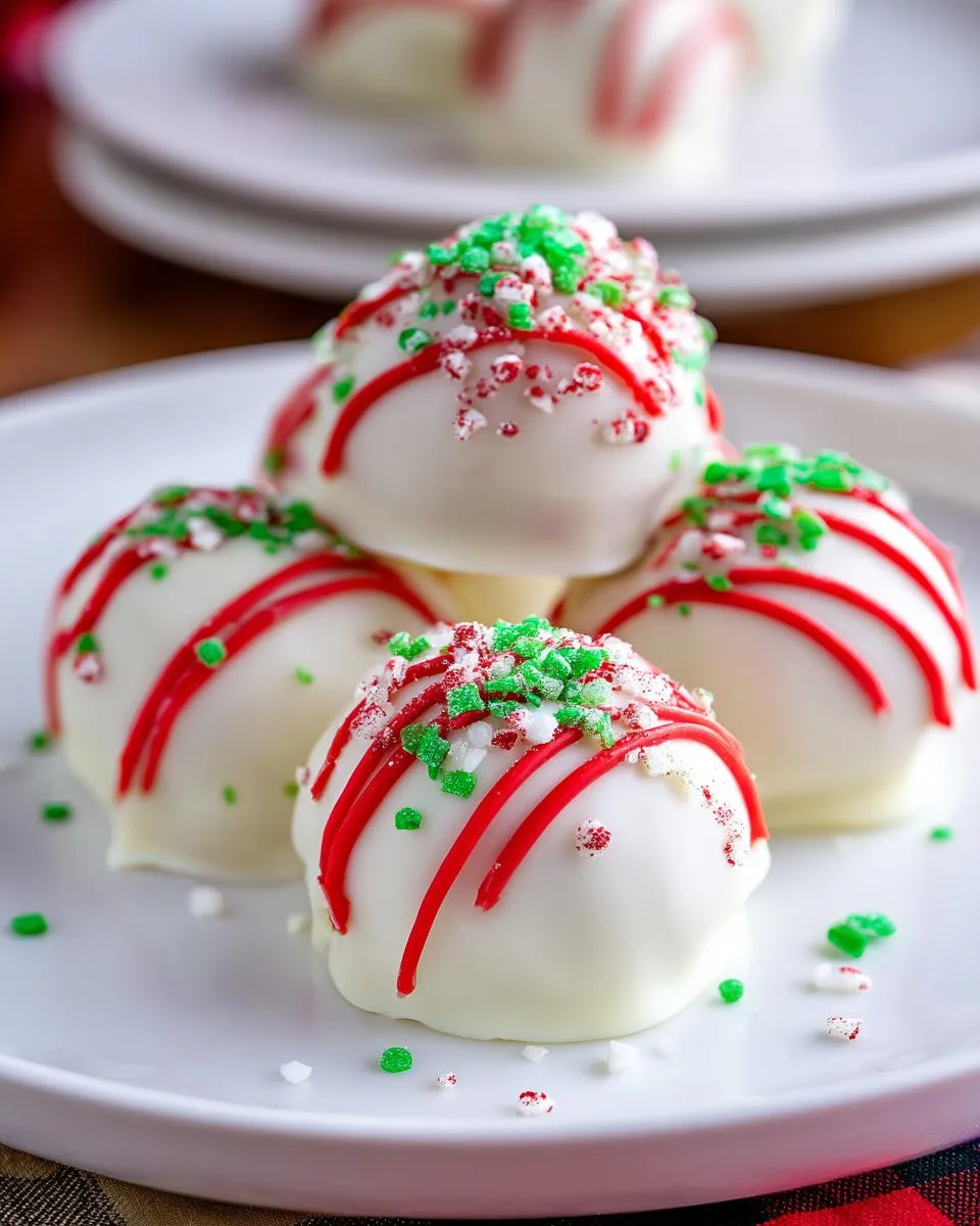Little Debbie Christmas tree cake truffles - detail 3
