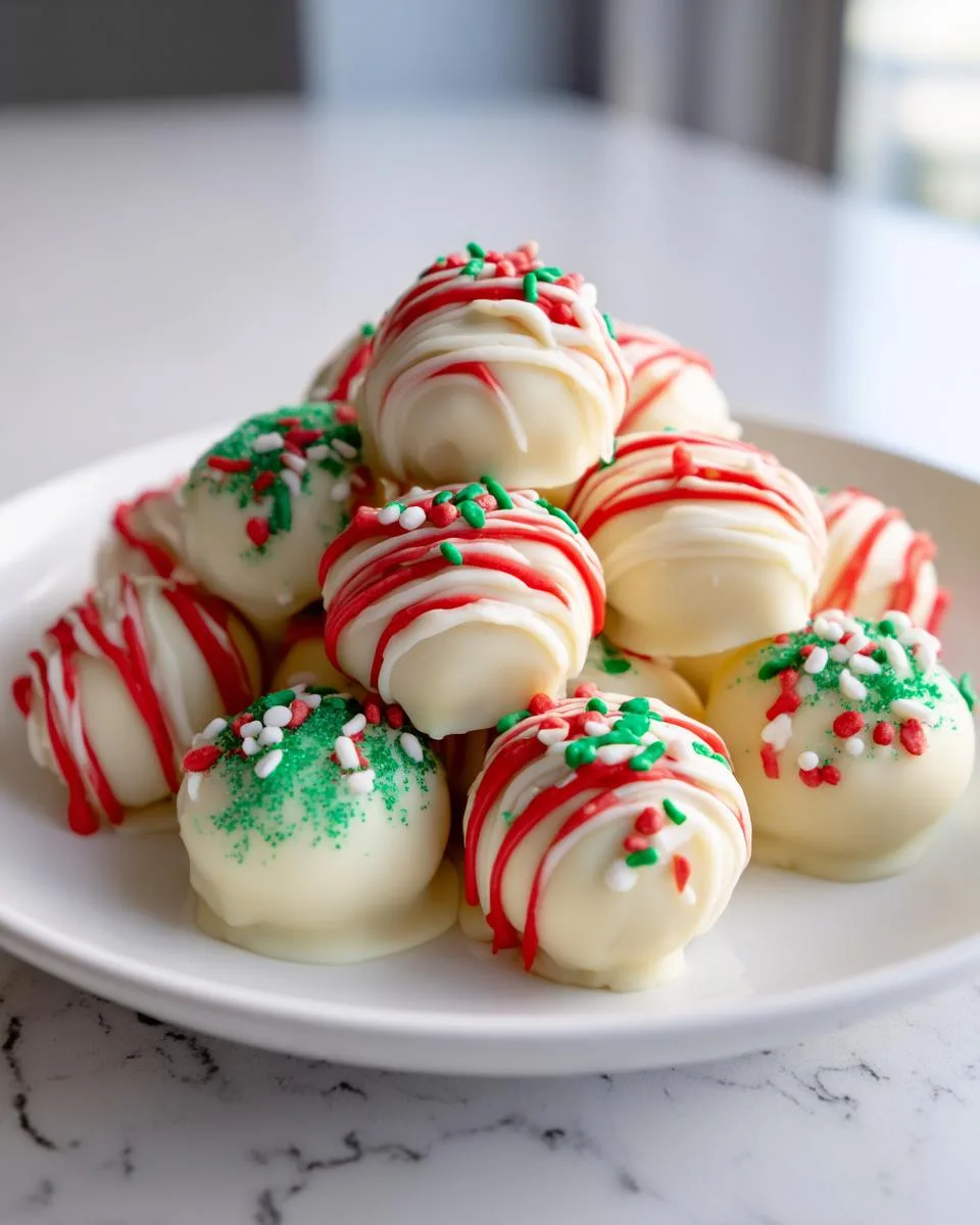 Little Debbie Christmas tree cake truffles - detail 4