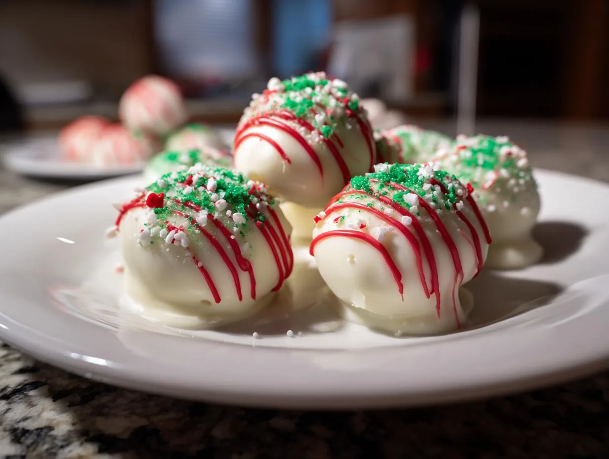 3-Ingredient Little Debbie Christmas Tree Cake Truffles