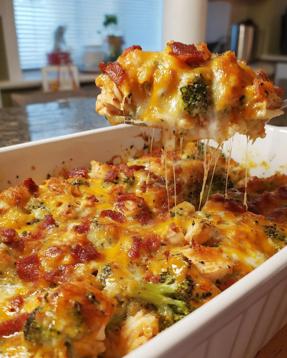 Low Carb Chicken Casserole - detail 3