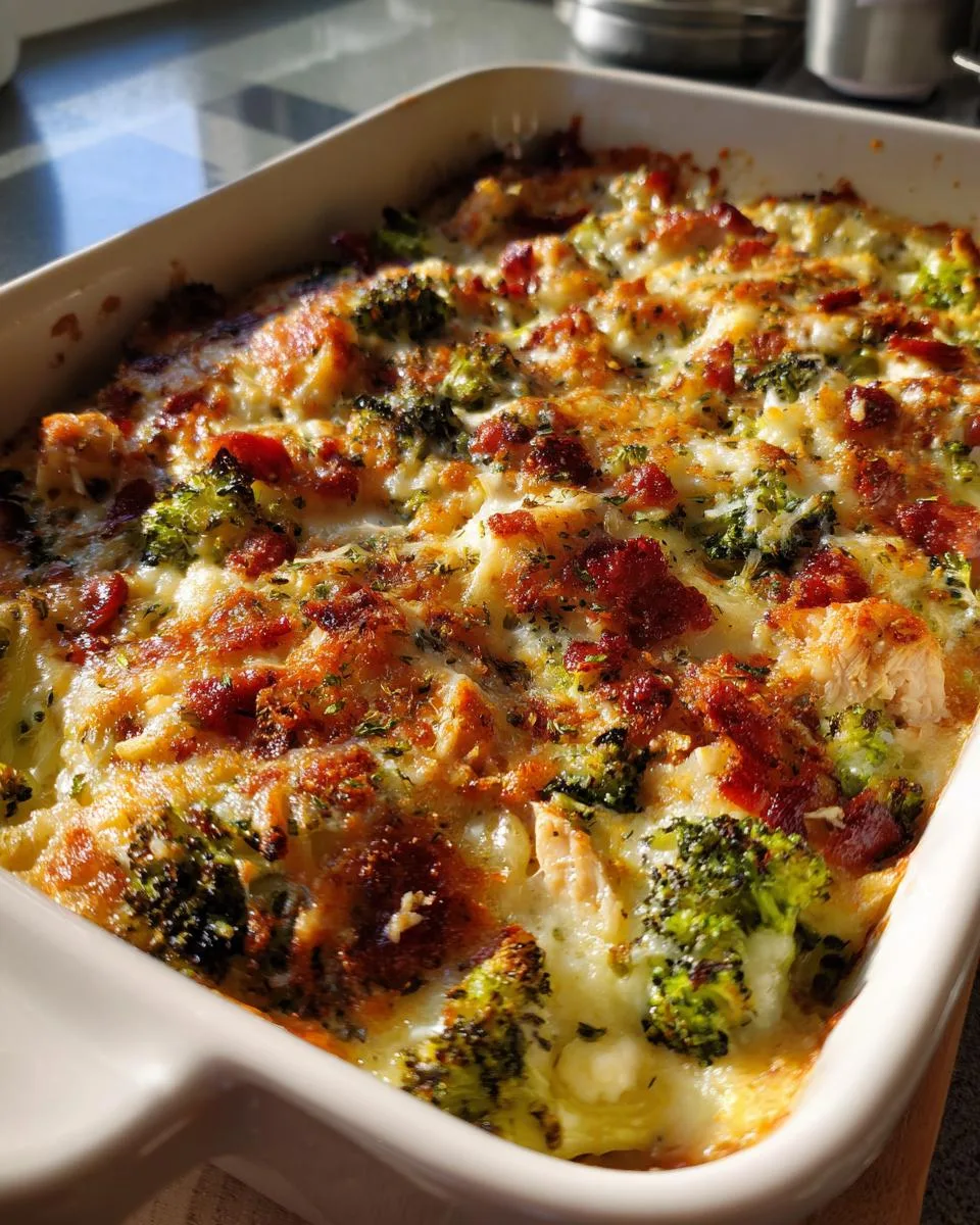Low Carb Chicken Casserole - detail 4