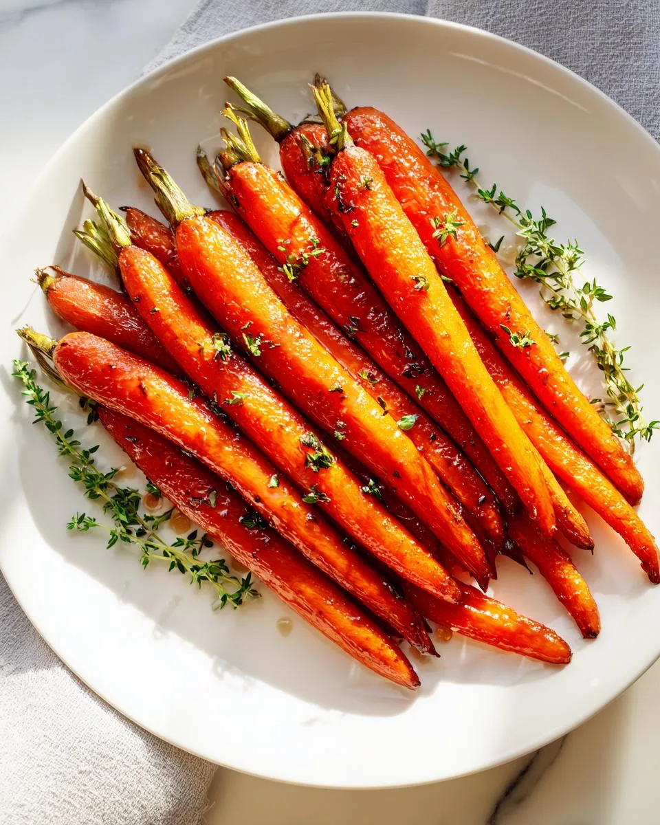 Maple Glazed Roasted Carrots - detail 4