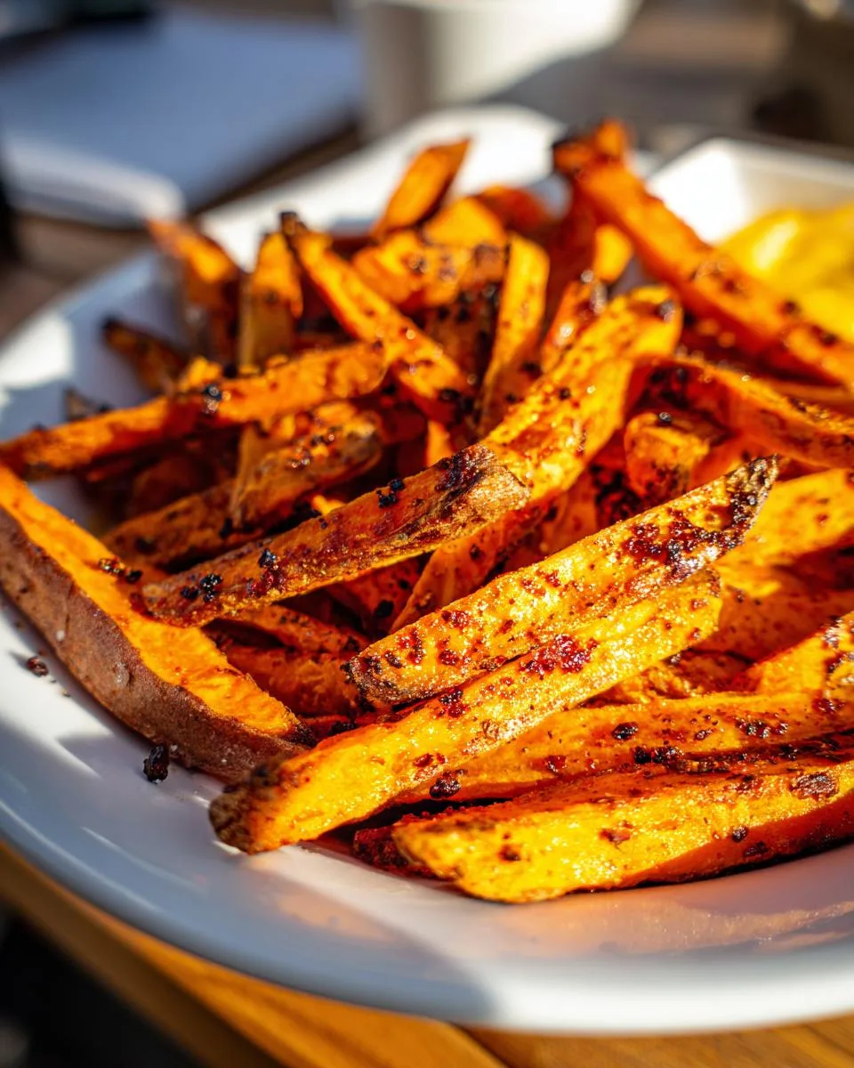 Oven Baked Sweet Potato Fries - detail 4