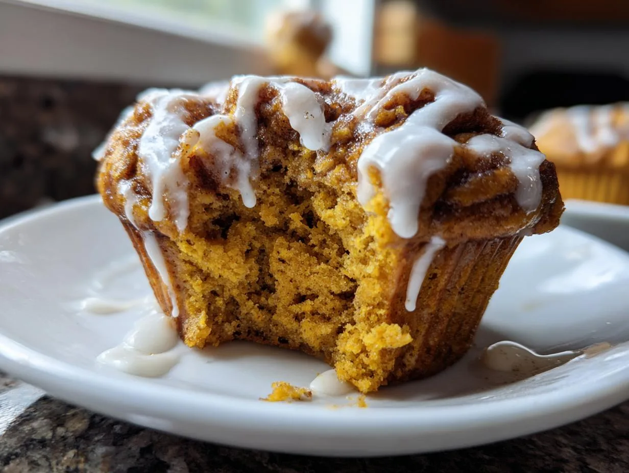 Irresistible Pumpkin Cinnamon Roll Muffins in 30 Minutes