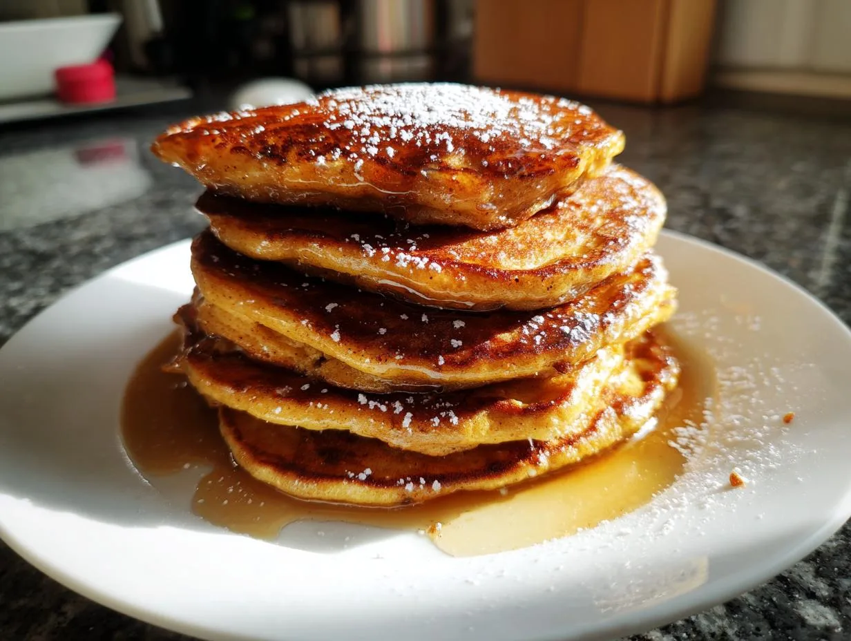A Secret Pumpkin Spice Cottage Cheese Pancakes Recipe