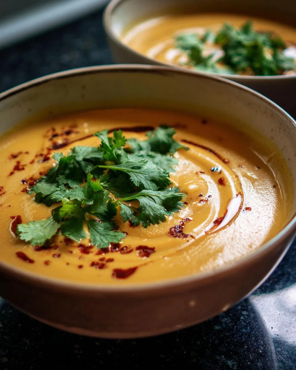 Roasted Butternut Squash Soup - detail 3