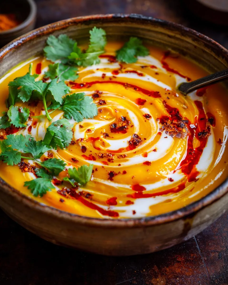 Roasted Butternut Squash Soup - detail 4