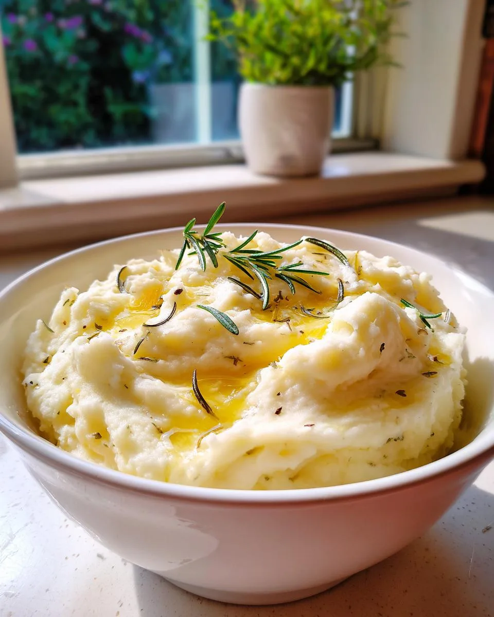 Rosemary Garlic Mashed Potatoes - detail 3