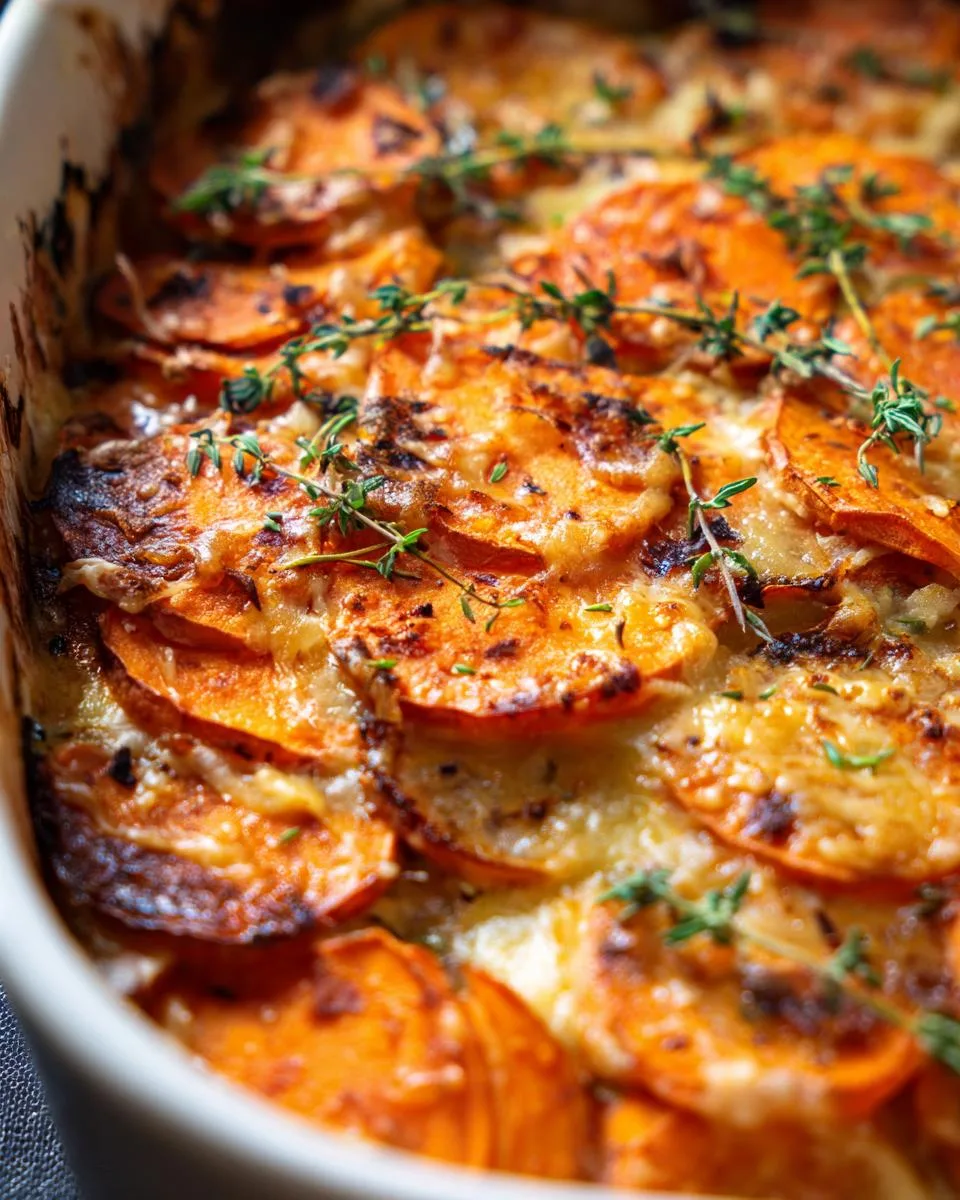 Scalloped Sweet Potatoes - detail 3