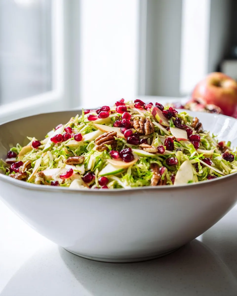 Shaved Brussels Sprout Salad - detail 4