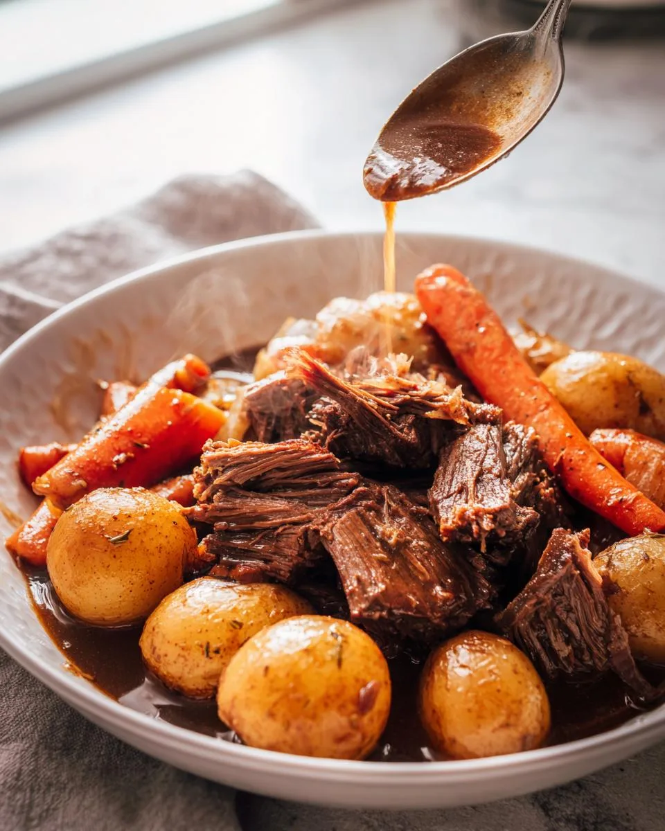 Slow Cooked Beef Pot Roast - detail 4