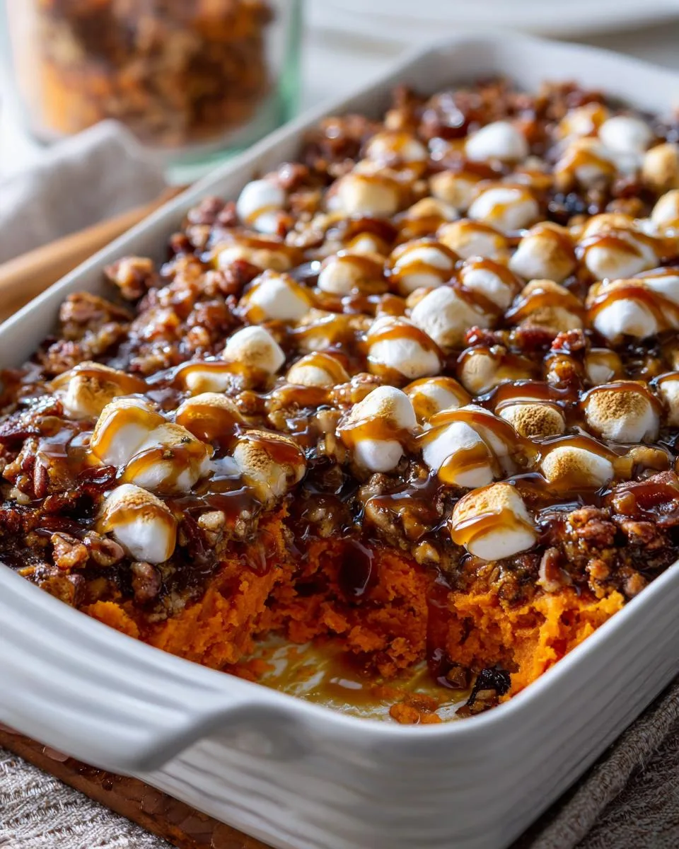 Southern Maple Sweet Potato Casserole - detail 4