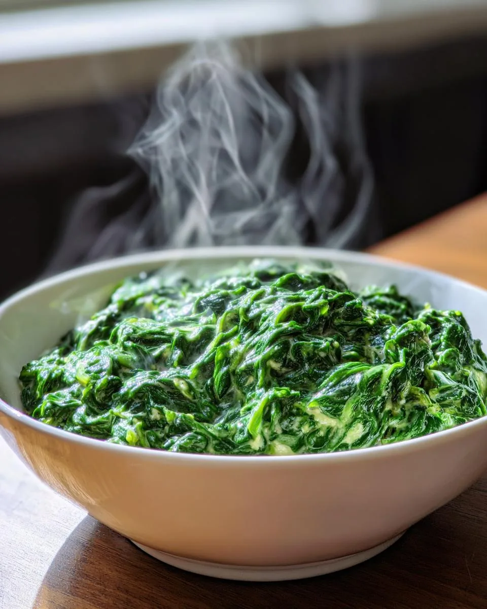 Steakhouse Creamed Spinach - detail 3