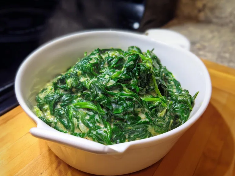 Steakhouse Creamed Spinach