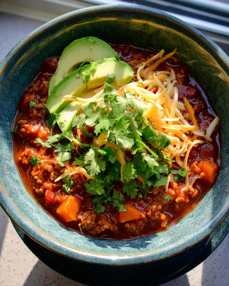 Sweet Potato Turkey Chili - detail 3