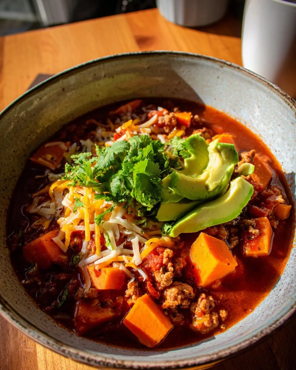 Sweet Potato Turkey Chili - detail 4