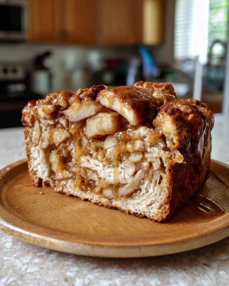 Vegan Apple Fritter Bread - detail 4