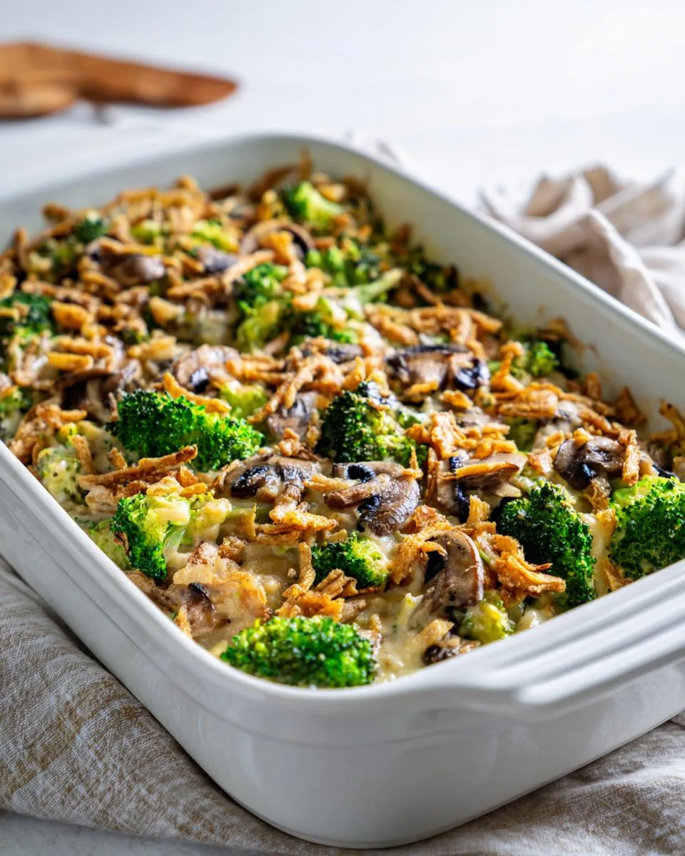Vegan Broccoli Casserole - detail 3