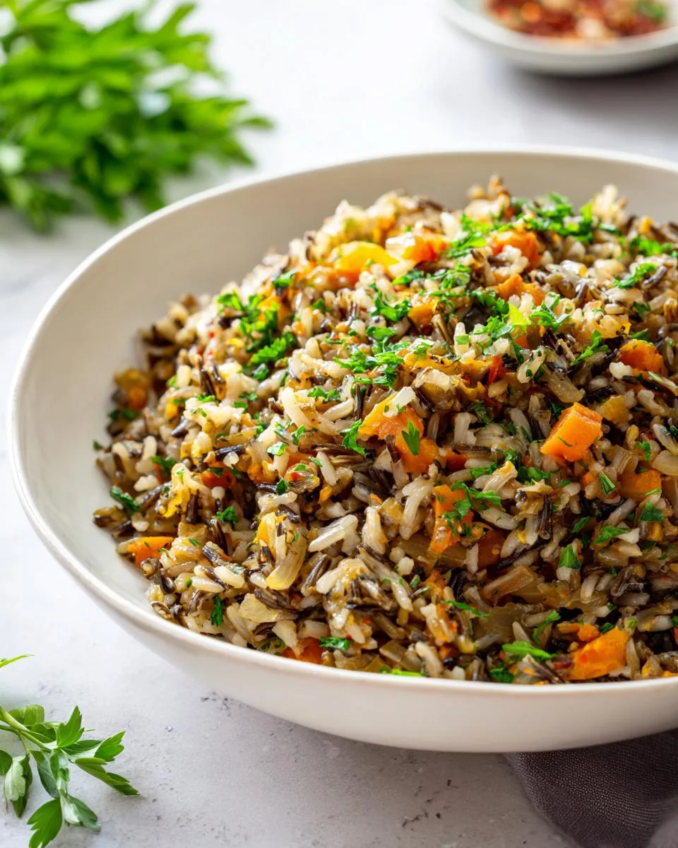 Wild Rice Pilaf - detail 3