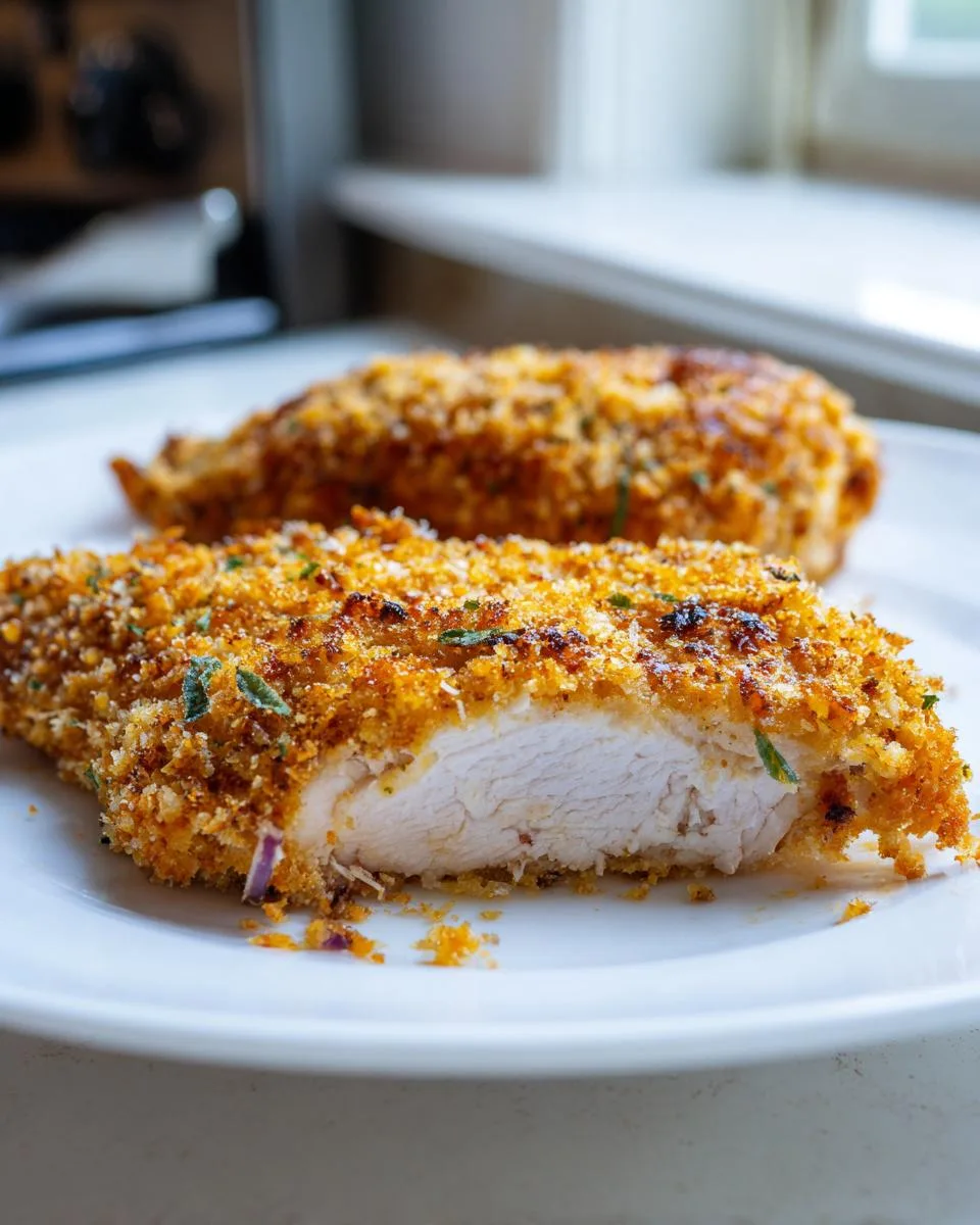 Baked Parmesan Crusted Chicken - detail 3