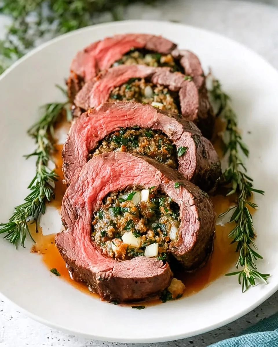 Best Christmas Stuffed Beef Tenderloin - detail 4