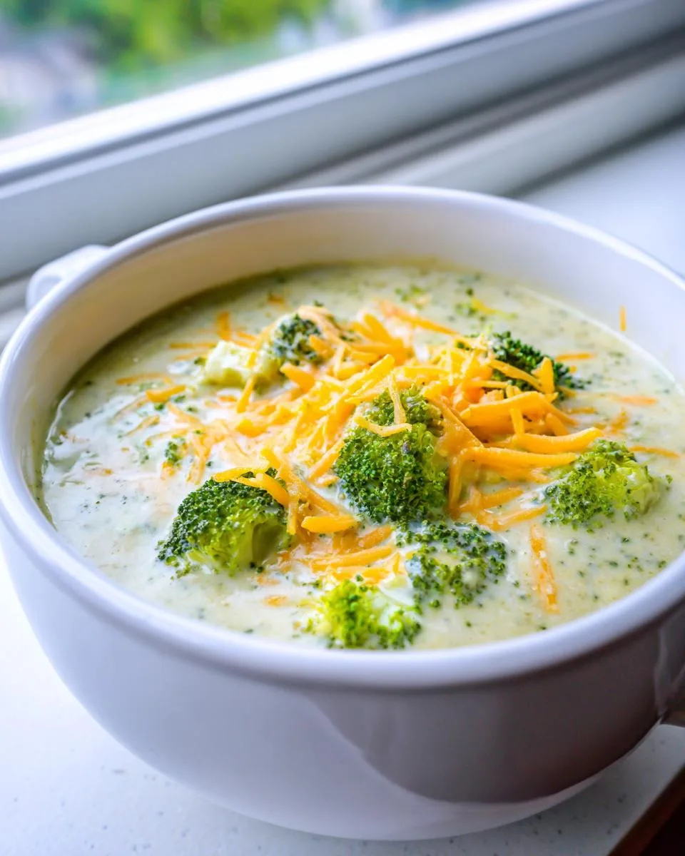 Broccoli, Cauliflower and Cheese Soup - detail 3