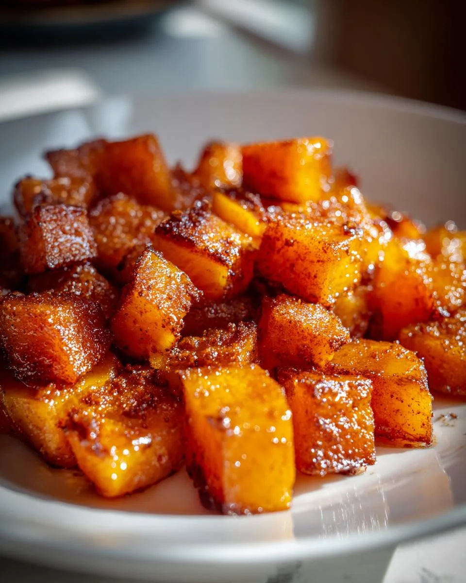 Brown Sugar Roasted Butternut Squash - detail 4