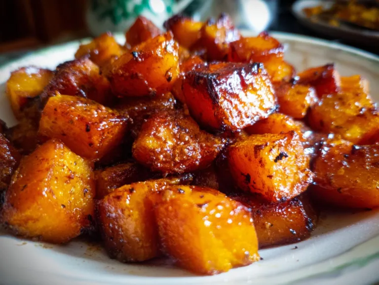 Brown Sugar Roasted Butternut Squash