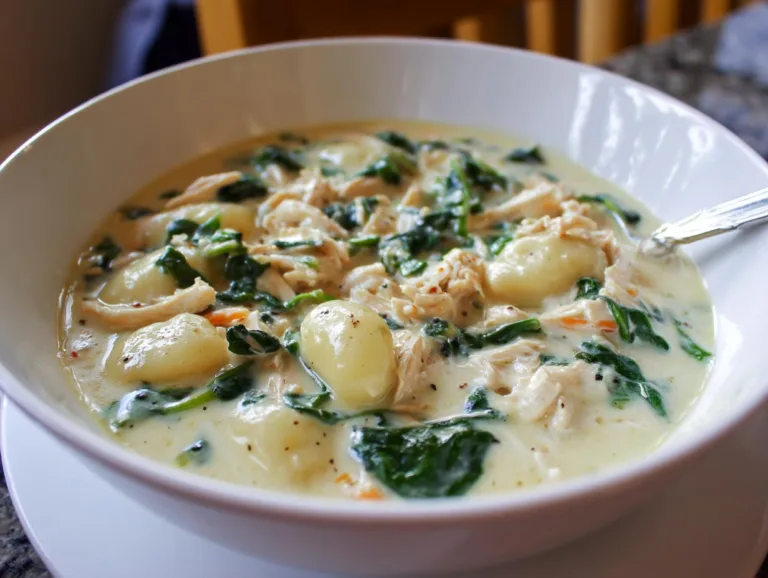Chicken Gnocchi Soup