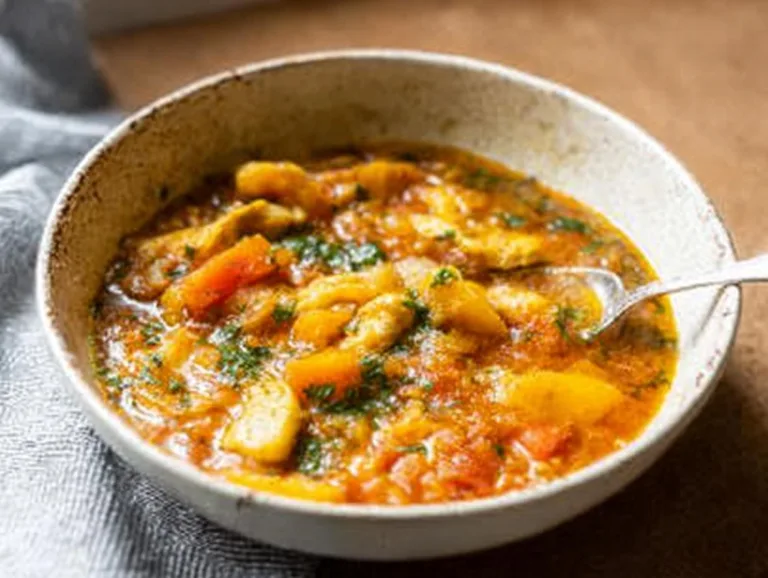 Chicken Stew With Butternut Squash