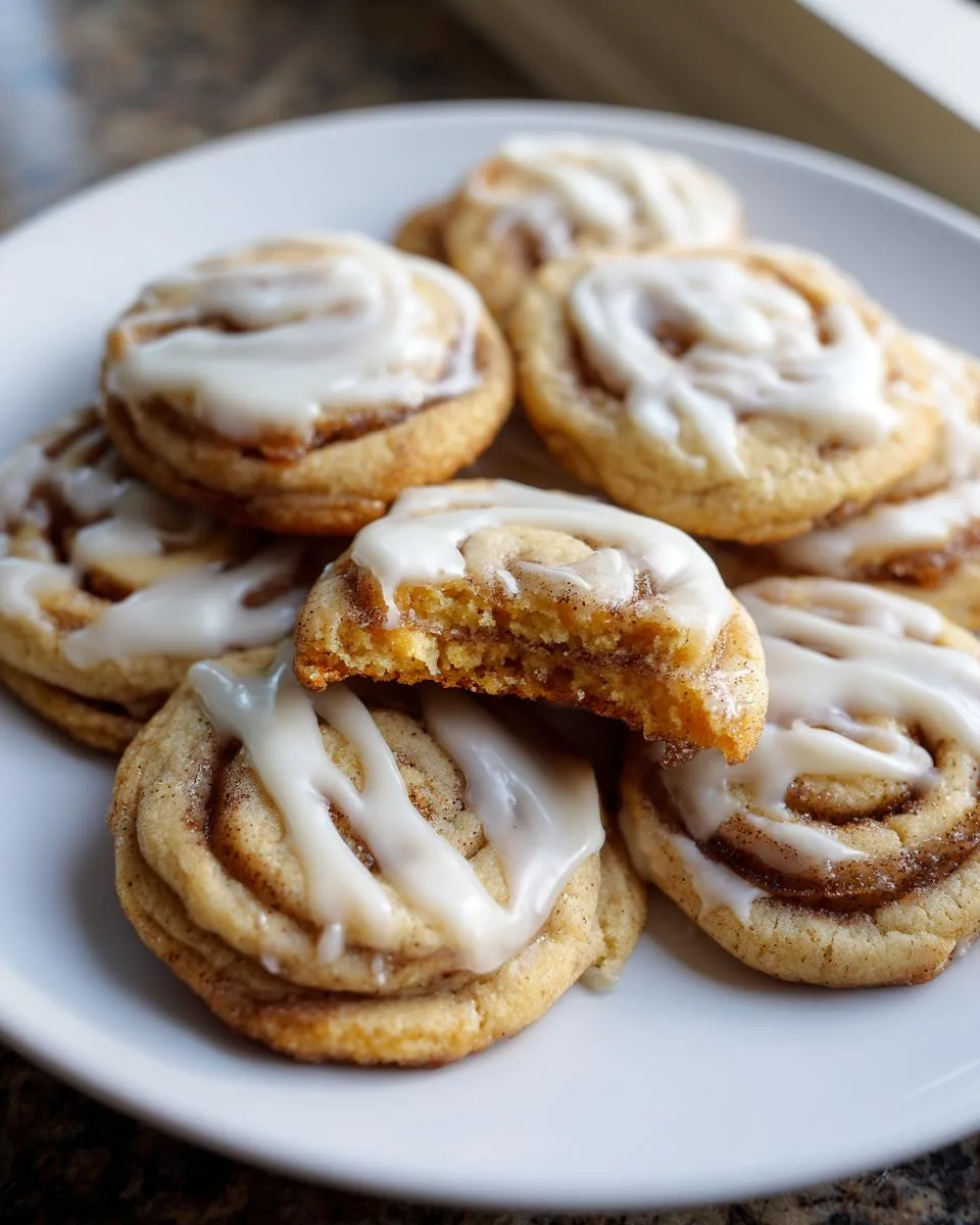 Cinnamon Roll Cookies - detail 3