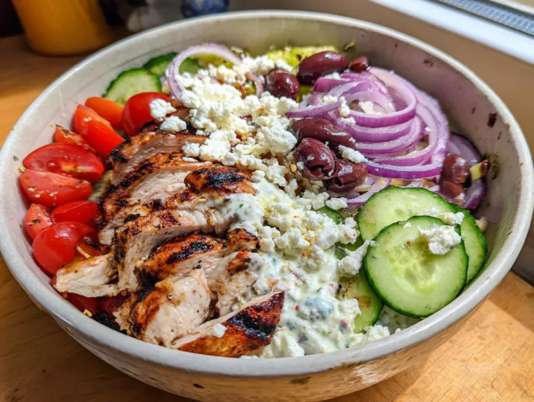 Cottage Cheese Pizza Bowl
