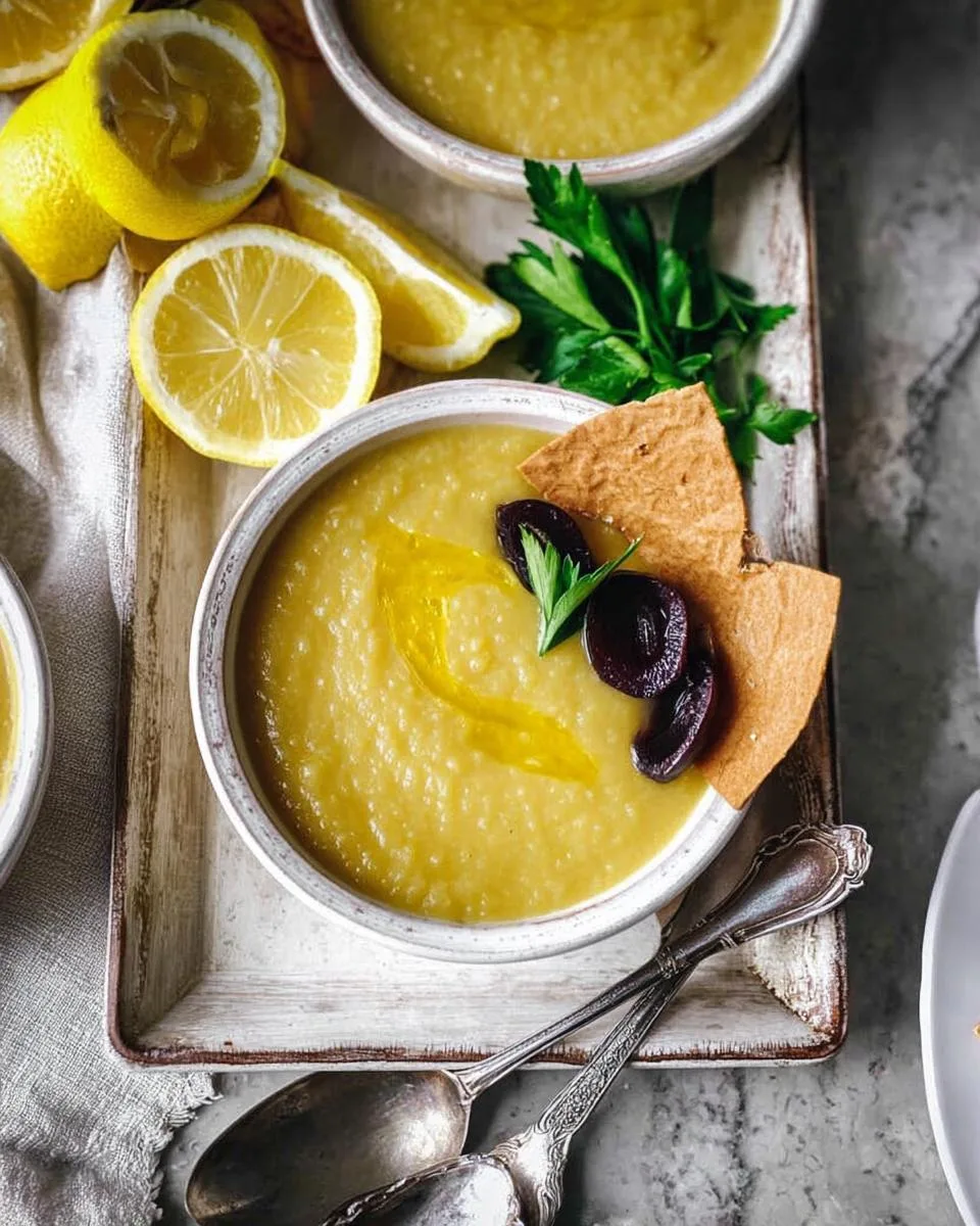 Creamy Arabic Lentil Soup - detail 3