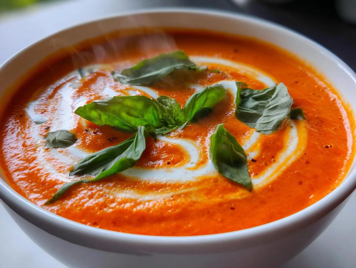 Grandma Jo’s Perfect 40-Minute Creamy Tomato Bisque Soup