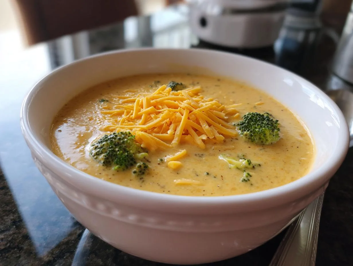 35-Minute Easy Broccoli Cheddar Soup: Unmatched Comfort