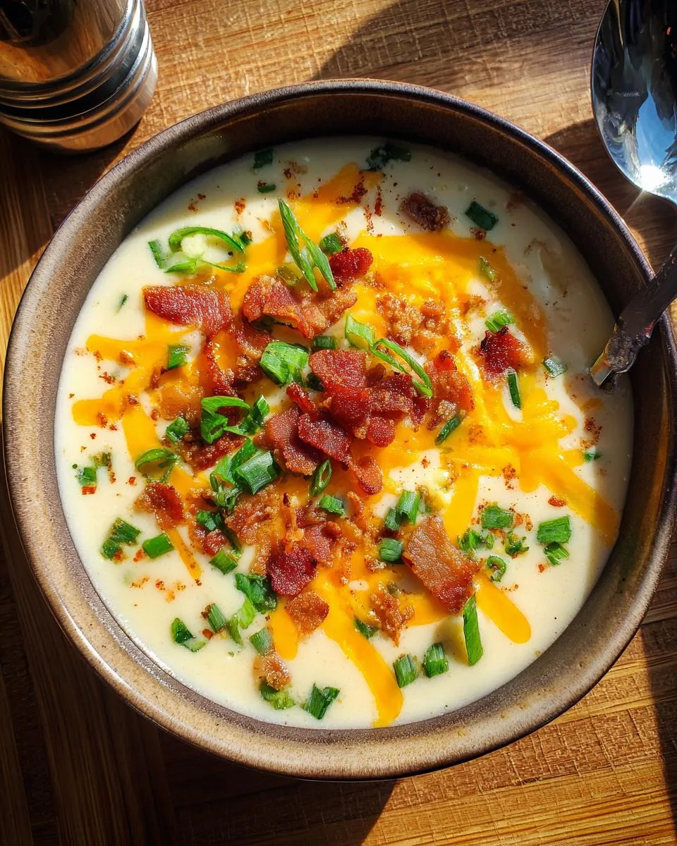 Loaded Baked Potato Soup - detail 3