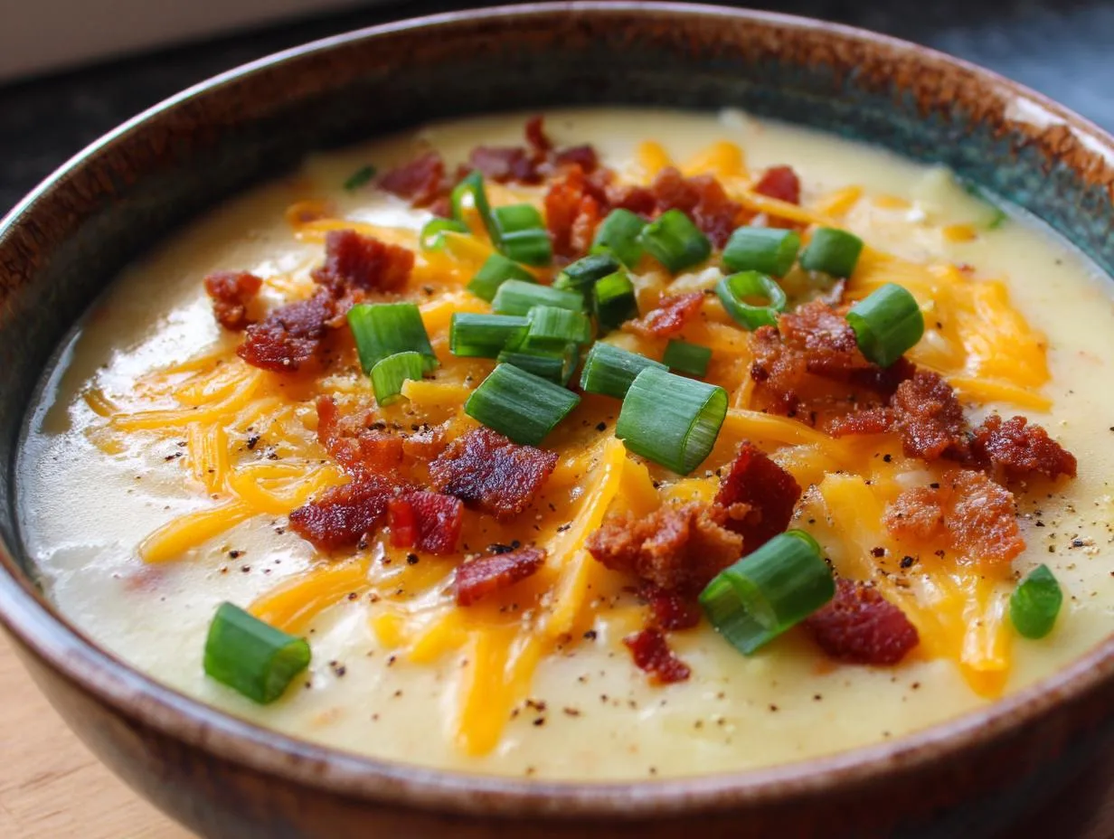 40-Years-Perfected Loaded Baked Potato Soup Bliss