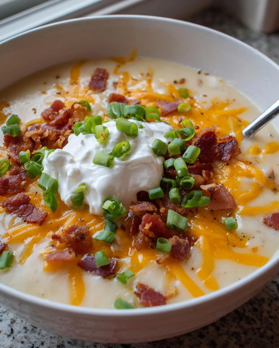 Loaded Potato Soup - detail 2