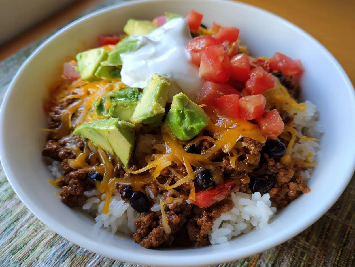 Hearty Mexican Burrito Bowl Recipe in Just 35 Minutes